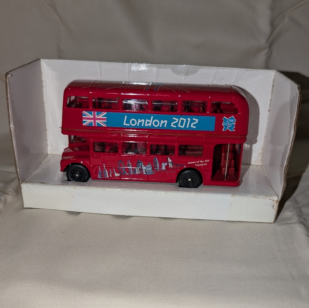 2012 Olympics Red Double-Decker Bus Collectible